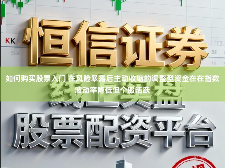 如何购买股票入门 在风险暴露后主动收缩的调整型资金在在指数波动率降低但个股活跃