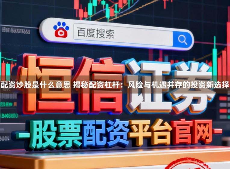 配资炒股是什么意思 揭秘配资杠杆：风险与机遇并存的投资新选择