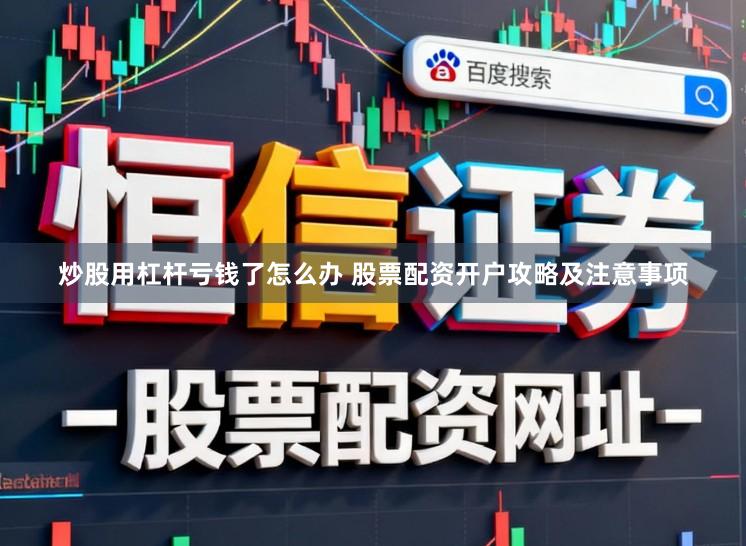 炒股用杠杆亏钱了怎么办 股票配资开户攻略及注意事项