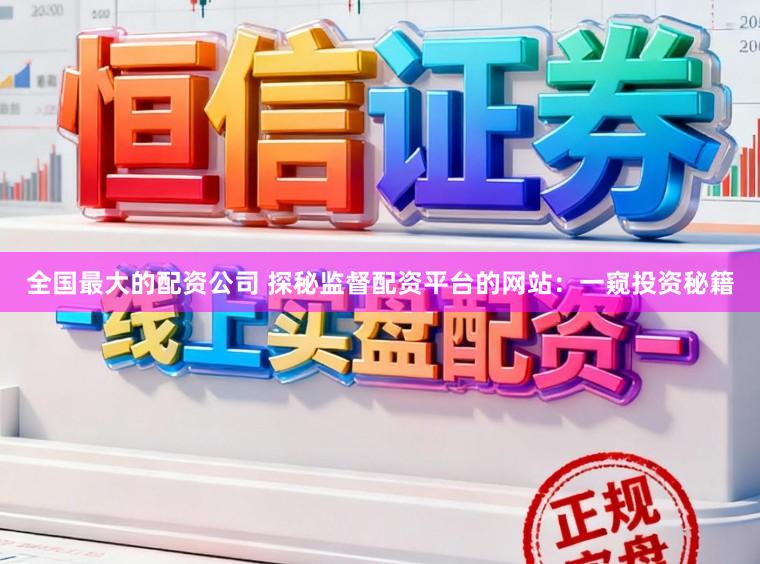 全国最大的配资公司 探秘监督配资平台的网站：一窥投资秘籍